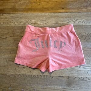 Juicy Couture Coral Athletic Shorts